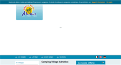 Desktop Screenshot of campingvillageadriatico.it